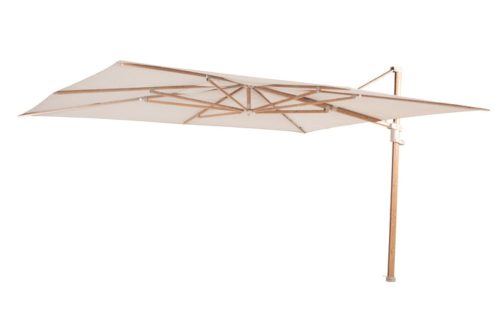 4 Seasons Finca Zweefparasol 300x400 cm. - zand|woodlook
