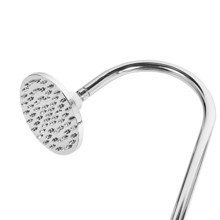 Beliani - JUANILLO - Buitendouche op zonne-energie - Zwart - PVC