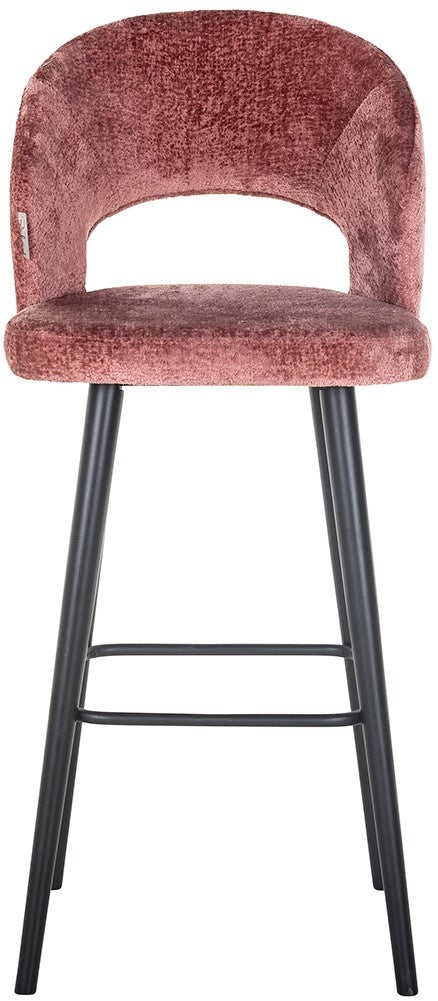 Richmond Interiors Savoy Barstoel Roze Chenille