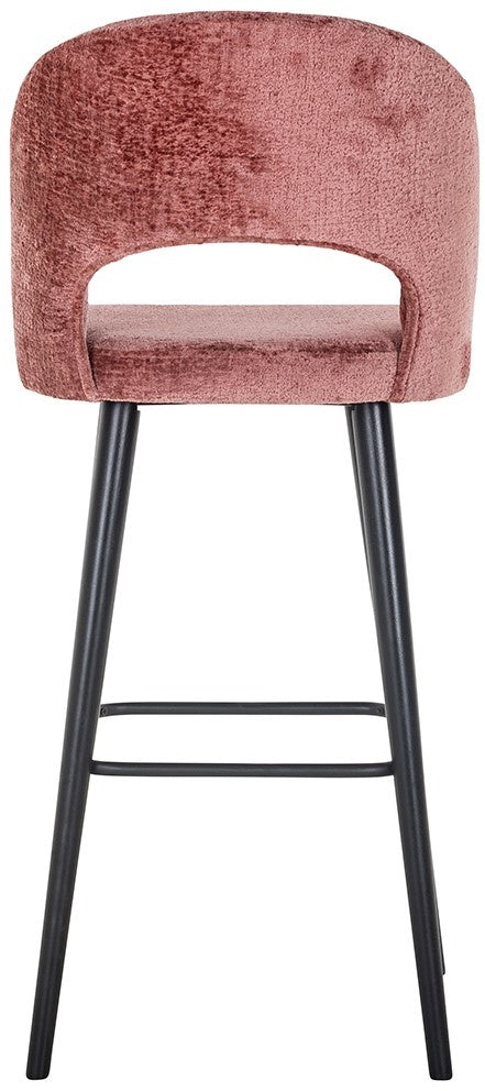 Richmond Interiors Savoy Barstoel Roze Chenille