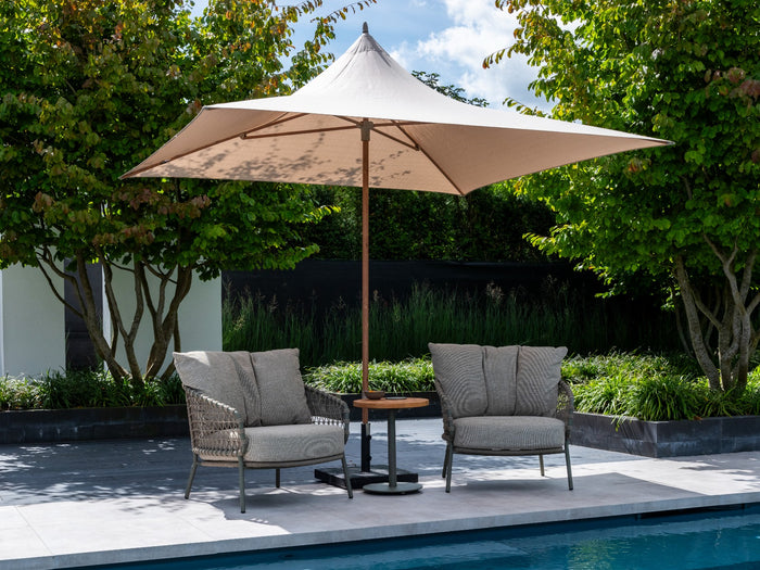 4 Seasons Vivenda stokparasol 270x270 cm. - beach|woodlook