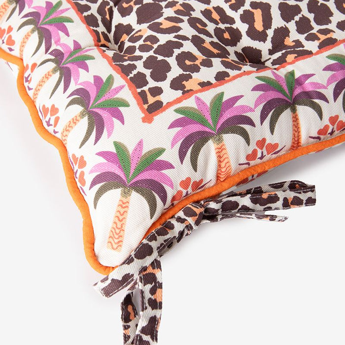 Sissy-Boy Multicolour tuinkussen met leopard print