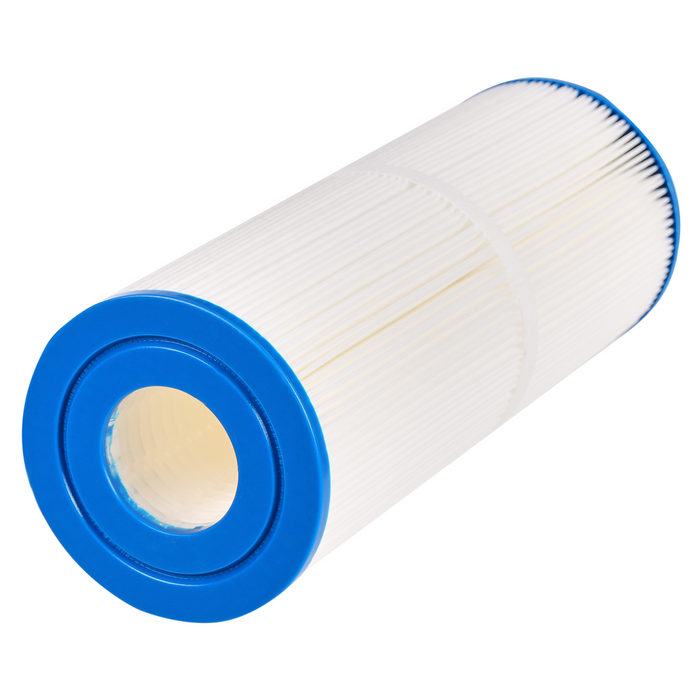 Beliani-MARFIL-Filter voor hottub-Wit|Blauw-Synthetisch materiaal