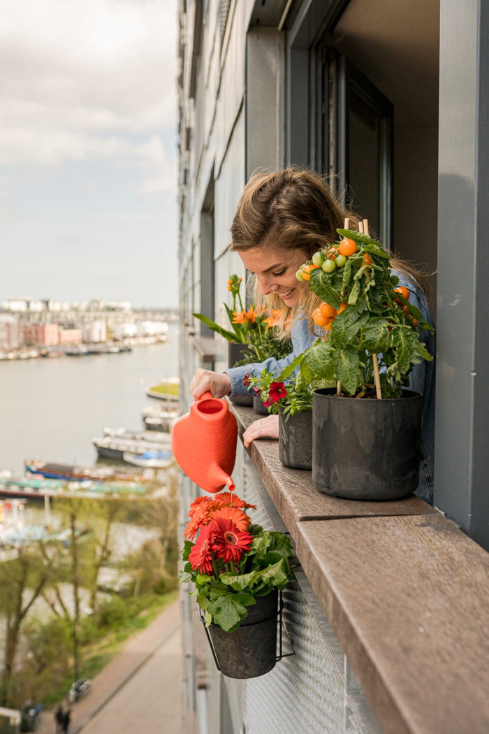 Artstone Pot Celine - Set van 4 - Grijs