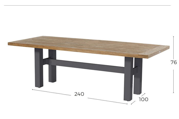 Hartman tuinset met Heron tuintafel Xerix