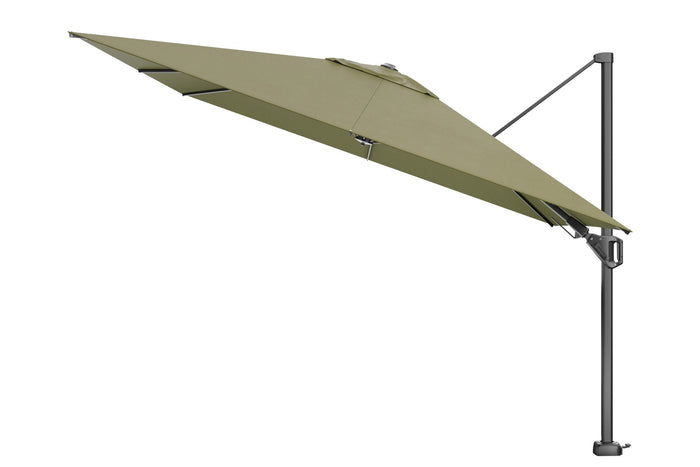 Platinum Challenger Zweefparasol T2 premium - 3x3 m. Lush Green