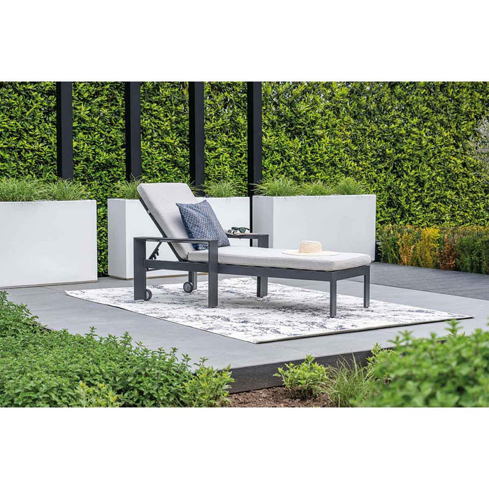 Garden Impressions Malakka ligbed - donker grijs