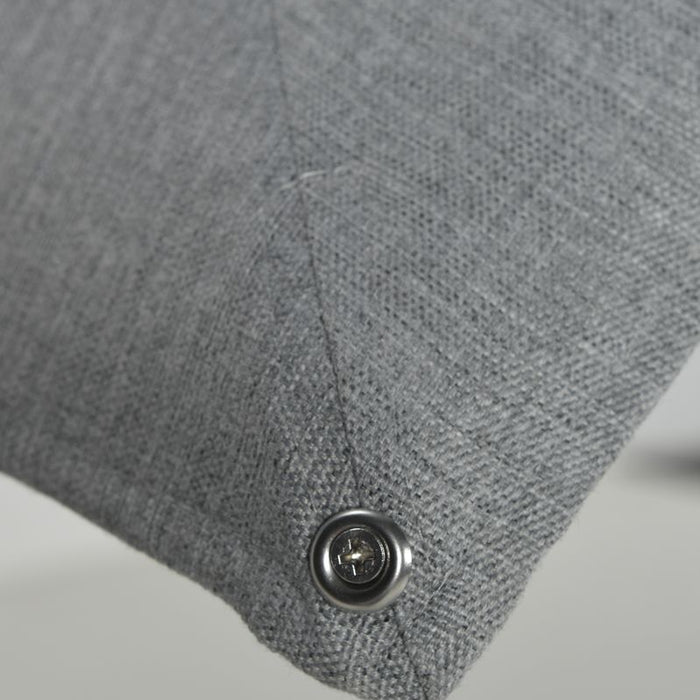 Hawaii Big Pole II parasol - 350x350 cm - carbon black - royal grijs