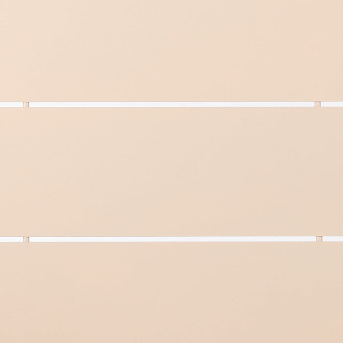 Mica Decorations Balkon Tuin Tafel - 88x51x67 cm - Ijzer - Lichtroze