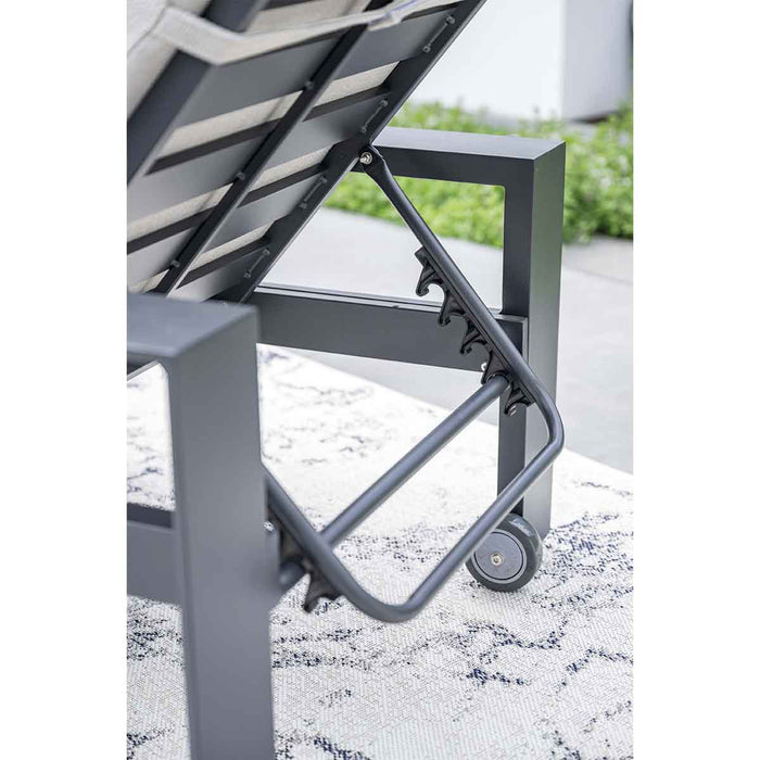 Garden Impressions Malakka ligbed - donker grijs