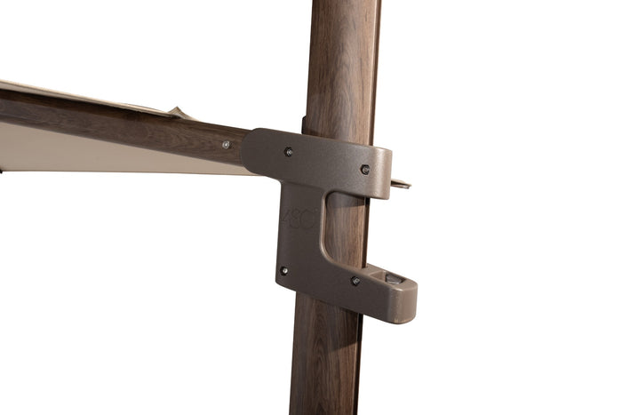 4 Seasons Finca Zweefparasol 300x400 cm. - beach|dark woodlook