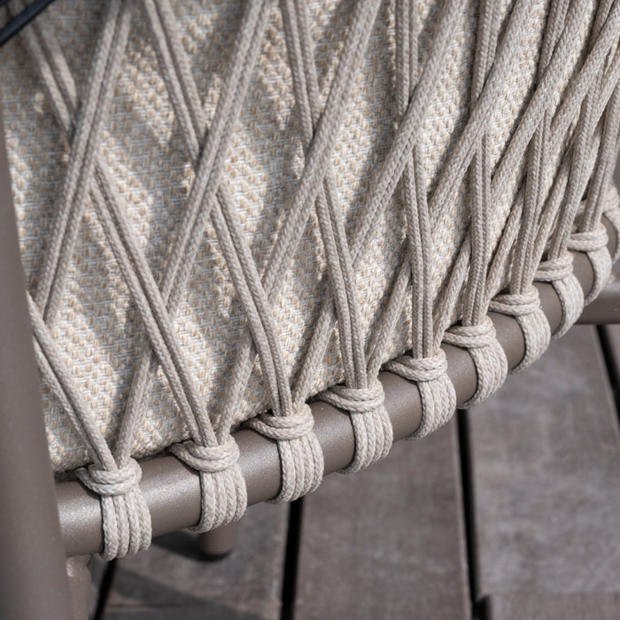 4-Seasons Allora dining tuinstoel - terre (1 stuk)