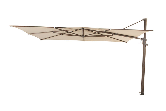 4 Seasons Finca Zweefparasol 300x400 cm. - beach|dark woodlook