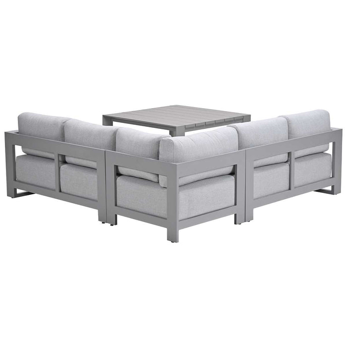 Garden Impressions Malakka lounge dining set 4-delig - taupe