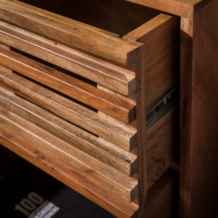 AnLi Style Nachtkastje 2 lades slide