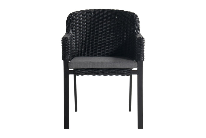 Hartman Cairo stapelbare tuinstoel - Zwart
