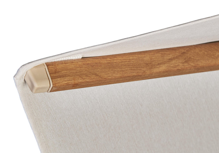 Platinum Challenger T2 zweefparasol premium - 3,5x2,6 m. - Champagne teak