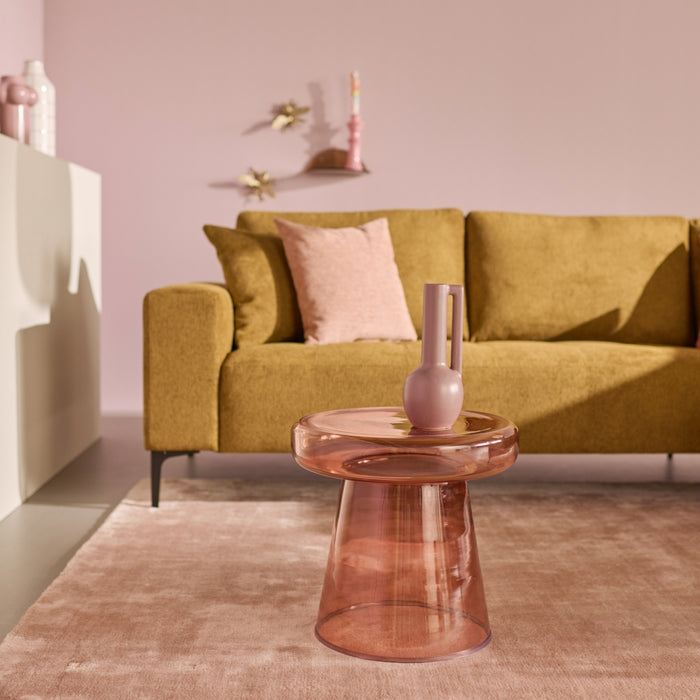 Bijzettafel Romano - Glas - 40x37x40cm (BxHxD)