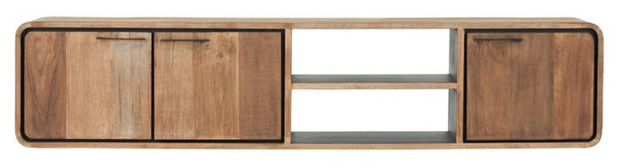 DTP Home Hanging TV stand Evo medium, 3 doors, 2 open racks,40x185x...