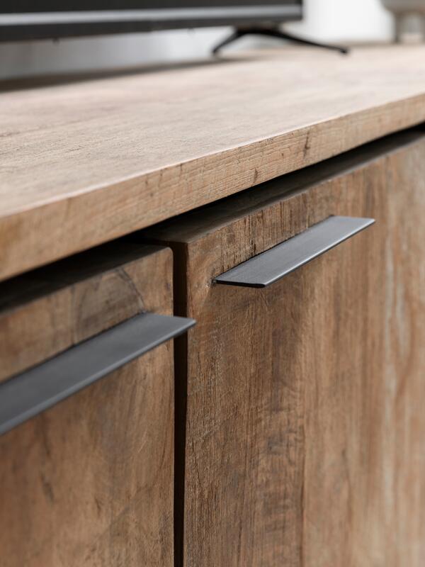 DTP Home Hanging TV stand Evo medium, 3 doors, 2 open racks,40x185x...