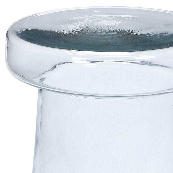 Bijzettafel Roeka - Transparant - Glas