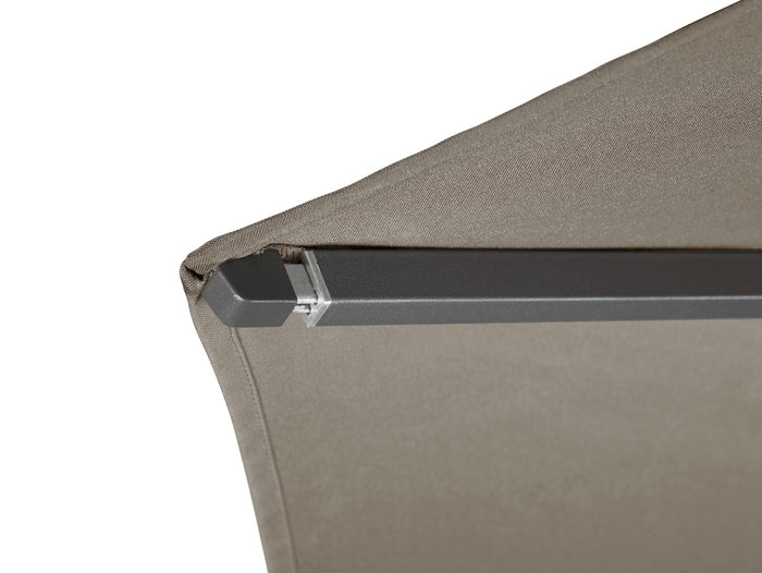 Platinum Riva stokparasol 3 m. rond - Teak Taupe