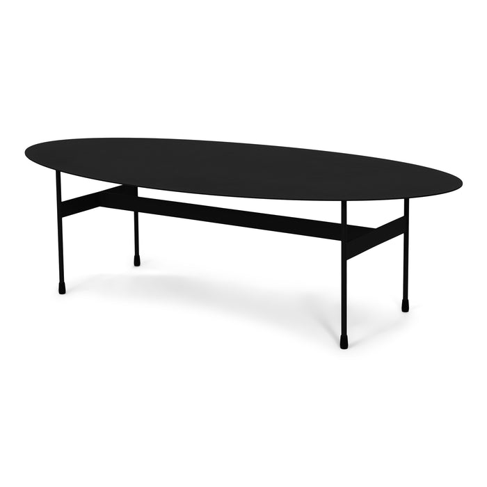 Spinder Design salontafel Mira Oval - Zwart