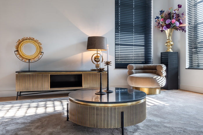 Richmond Interiors Ironville Bijzettafel Rond