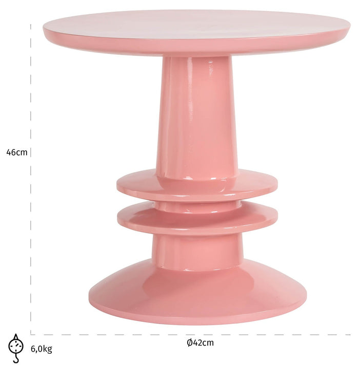 Richmond Interiors Josy Bijzettafel Roze
