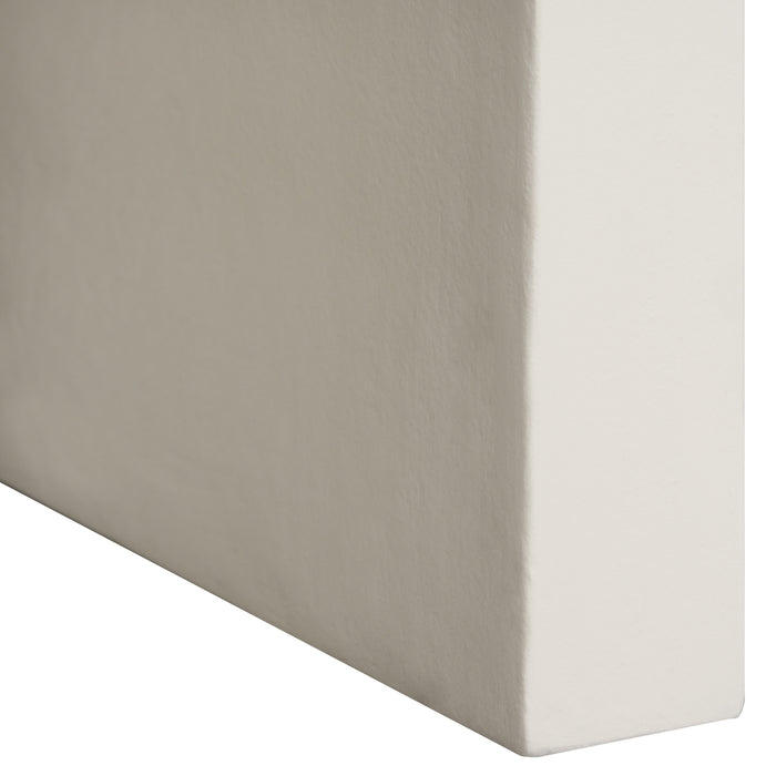 Bijzettafel Cara Wit - MDF - 50x55x40cm (BxHxD)