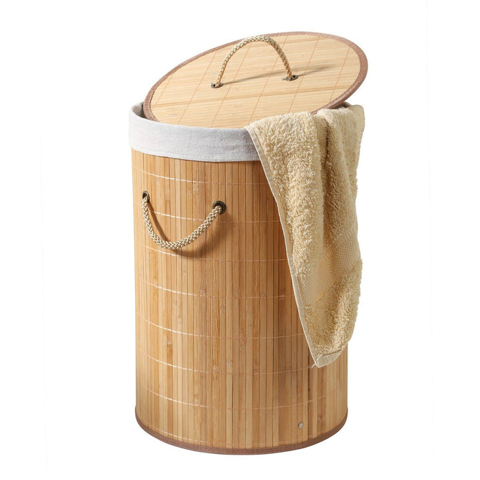 Calicosy - Ronde bamboe wasmand 60L - H50 cm