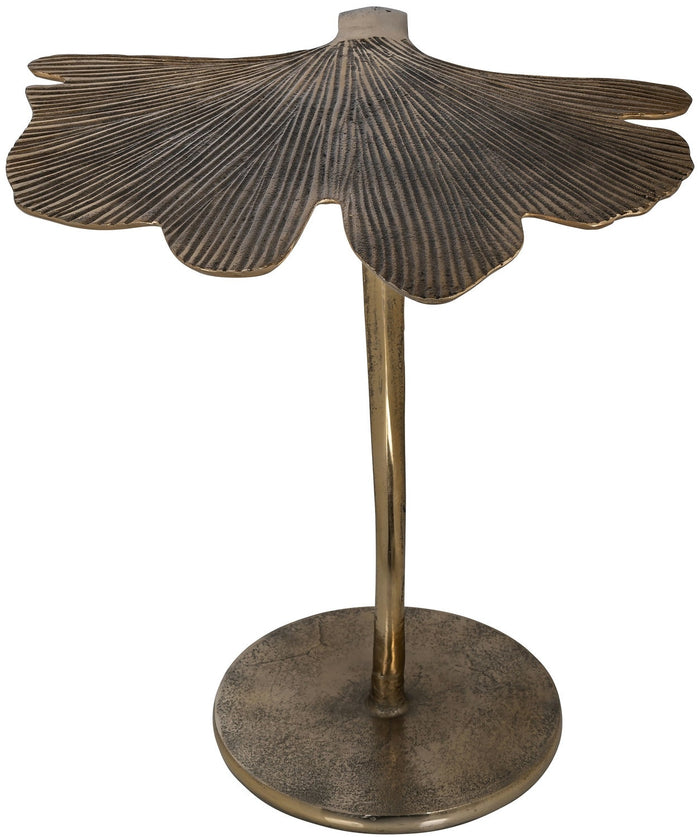 Richmond Interiors June Bijzettafel Goud Ginkgo