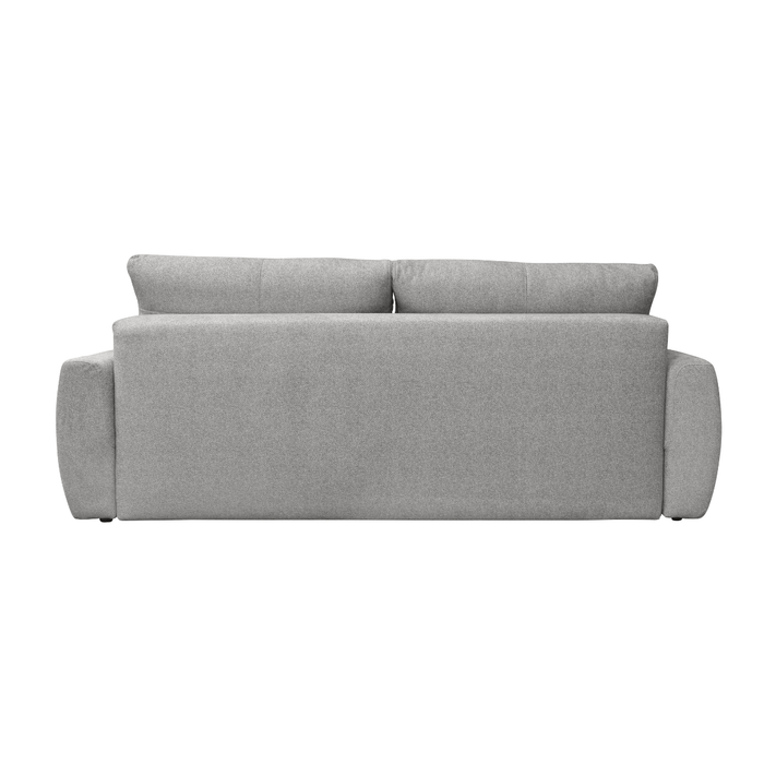 Calicosy - Slaapbank 3-zits in stof B246 cm - ALBA - Grijs
