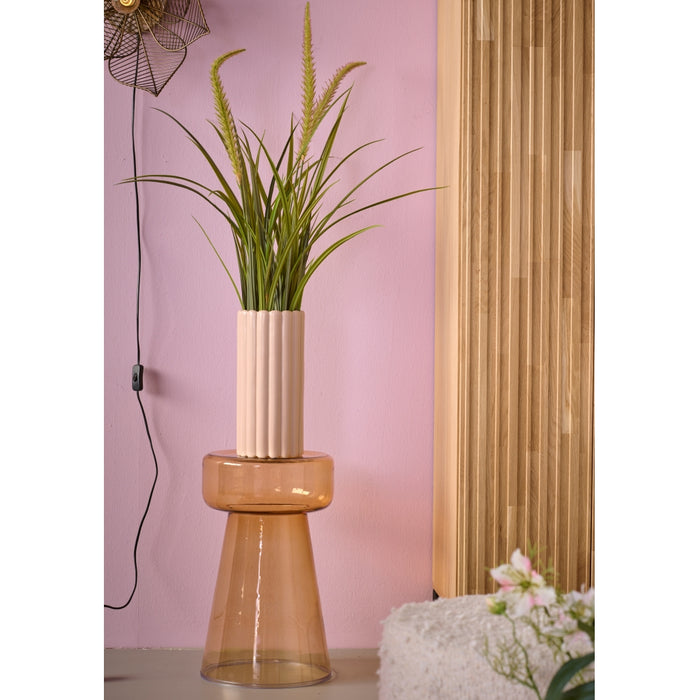 Bijzettafel Romano - Glas - 30x50x30cm (BxHxD)