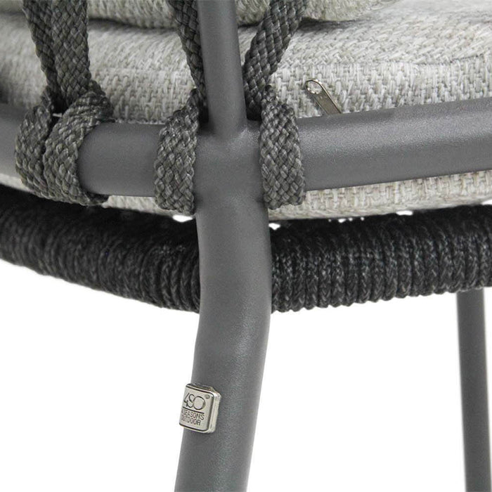 4 Seasons Outdoor Calpi|Prado 130 cm dining tuinset rond 5-delig -