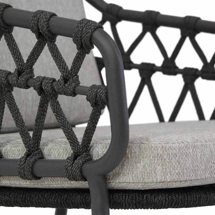 4 Seasons Outdoor Calpi|Prado 130 cm dining tuinset rond 5-delig -