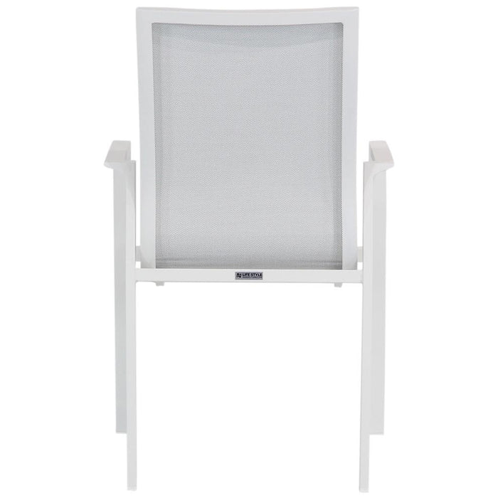 Lifestyle Garden FurnitureTuinsets met vuurtafel - Wit - 6