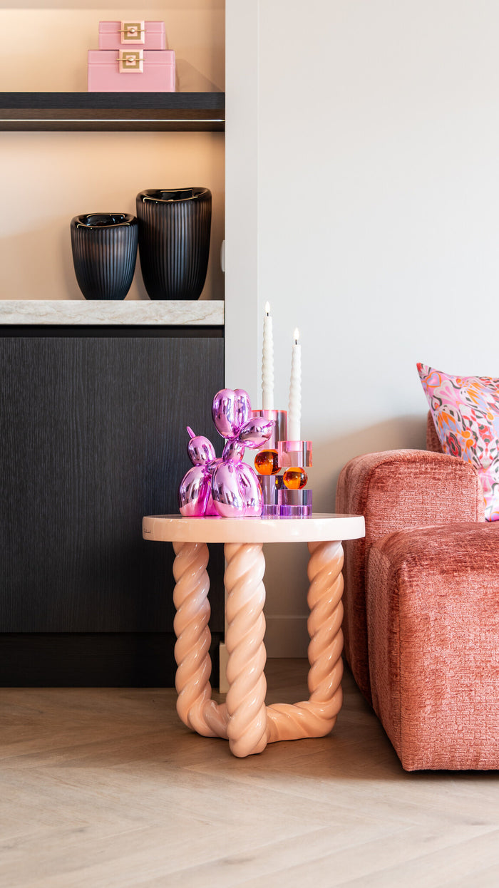 Richmond Interiors Rosly Bijzettafel Roze