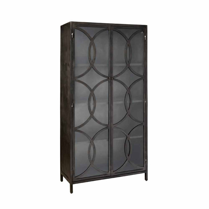 Anli-Style Tower living Stelvio metal cabinet 2 drs. - 96x196x43