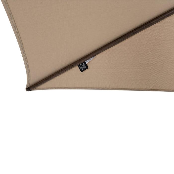 4 Seasons Azzurro stokparasol Ø300 cm beach solefin - Wenge frame