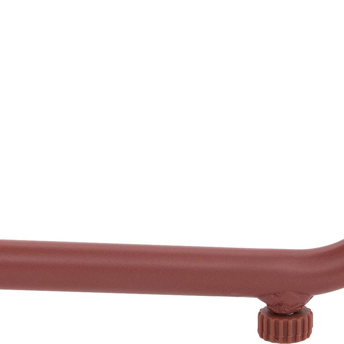 Goossens Tuintafel Must in Aluminium poedercoating rood