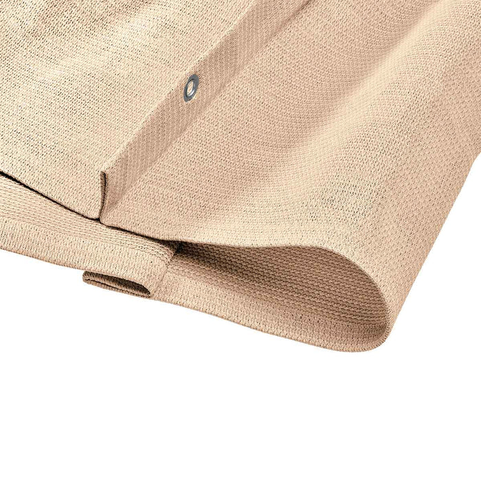 Harmonica schaduwdoek - B 2,9m L 5,0m - Gebroken Wit