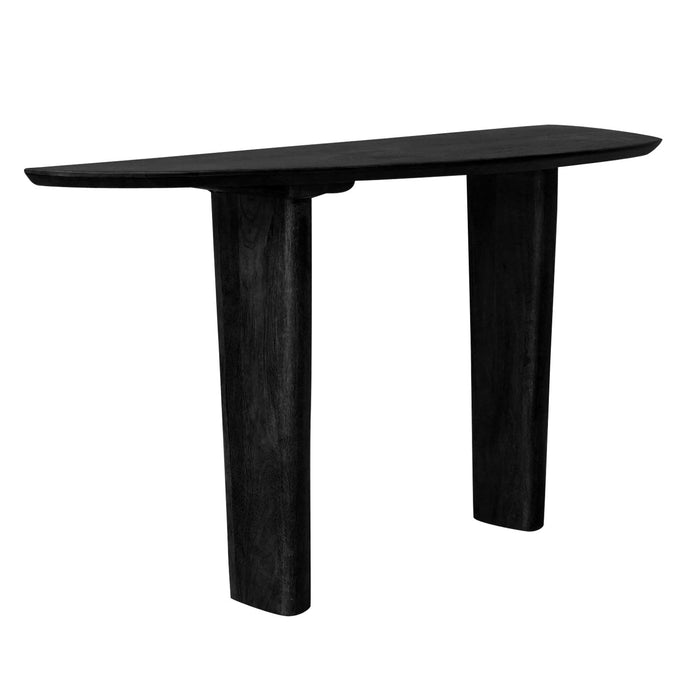 Home67 - Sidetable Rhys 135 x 40 cm - Zwart Mangohout