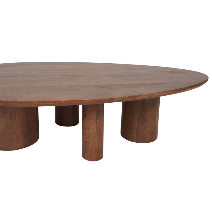 Home67 - Salontafel Amir 140 x 80 cm - Mangohout