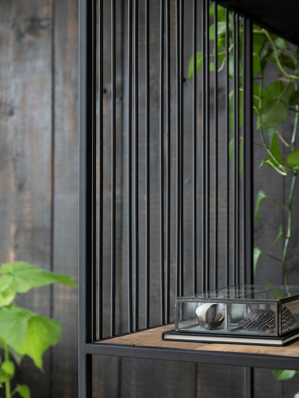 DTP Home Bookrack | Roomdivider Barra small, 5 shelves,210x95x35 cm...