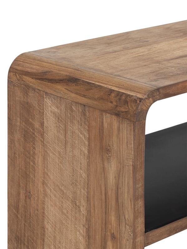 DTP Home TV stand Evo open medium,45x155x35 cm, recycled teakwood