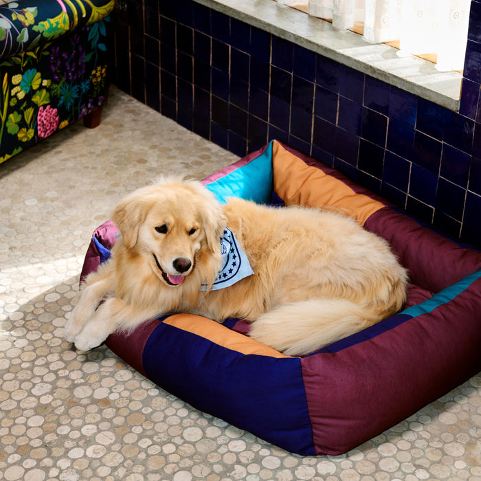 HAY Dogs Hondenbed Large - Burgundy / Green