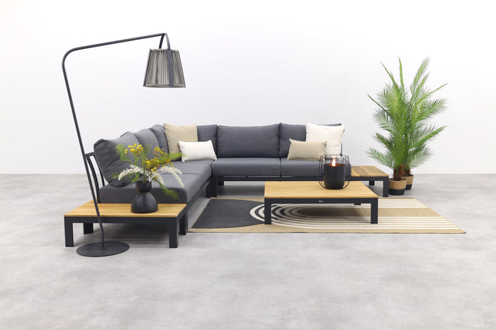 VDG Avalounge loungeset - Aluminium|teakhout - 5 persoons