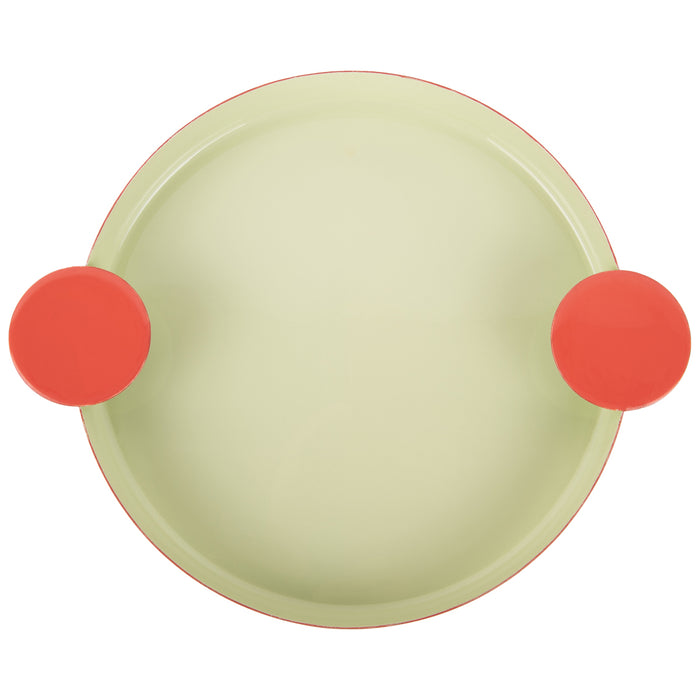 Present Time - Dienblad Double Funky Medium - Green & Red