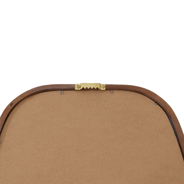 Fragix Wandspiegel Eva 40x120 Bruin hout